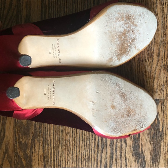 Dressy red shoes - Picture 4 of 8